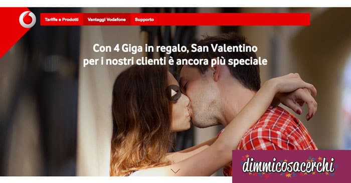 Vodafone per San Valentino