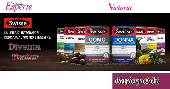 Diventa tester Swisse con Victoria50