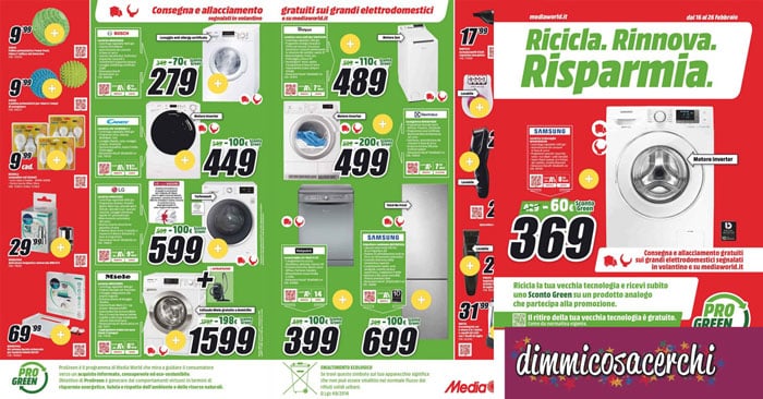 Media World: sconto green