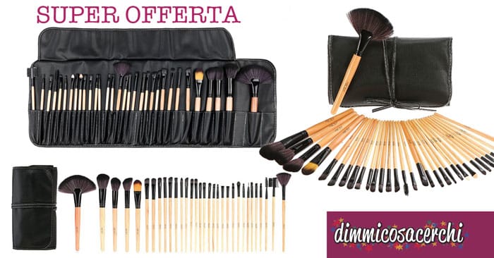 pennelli make up offerta