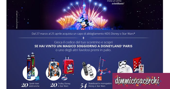 Concorso OVS: festeggia 25 anni di magia con Disney
