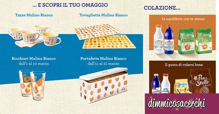 Omaggi Mulino Bianco da Carrefour