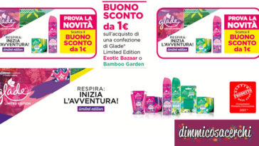 buono sconto glade
