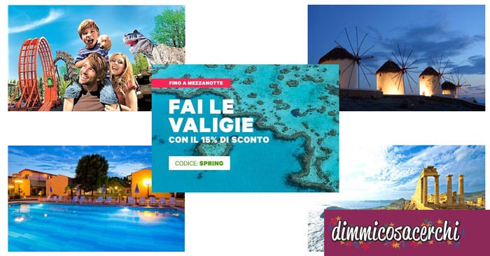 Codice sconto Groupon viaggi