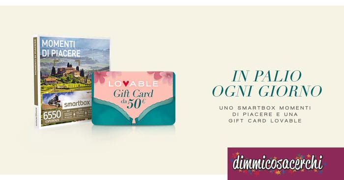 Concorso Lovable, vinci subito gift card da 50€