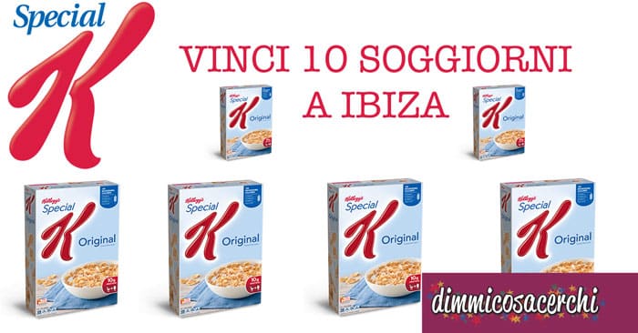 concorso special k vinci ibiza