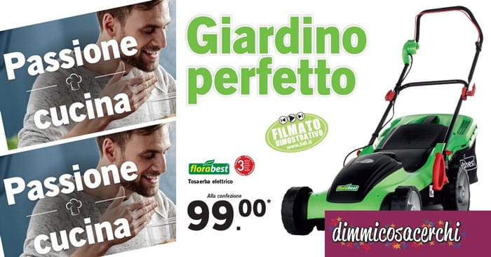 Lidl, offerte giardino e cucina dal 30 marzo