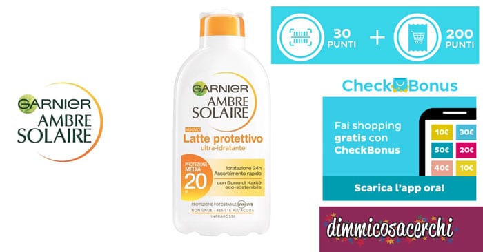 Ambre Solaire sbarca su Check Bonus