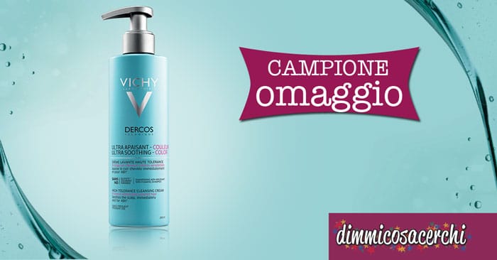 Campione omaggio Dercos Shampoo Ultra Lenitivo Capelli Colorati
