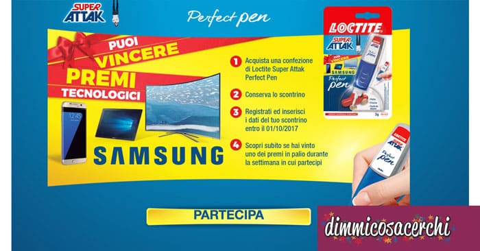 Concorso Perfect Pen: vinci premi Samsung
