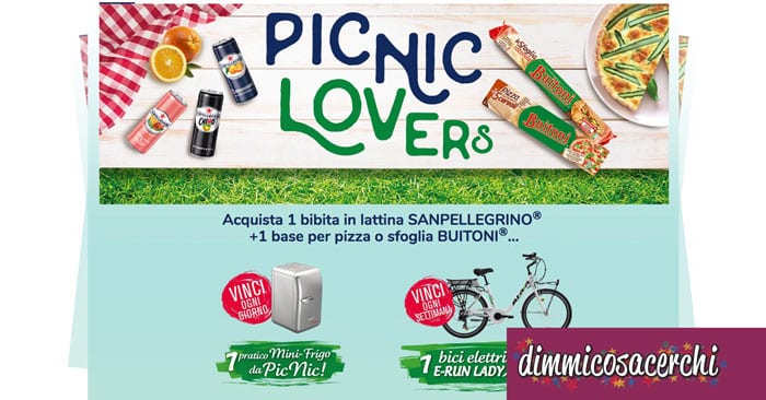 Concorso PicNic Lovers: vinci mini frigo e biciclette elettriche