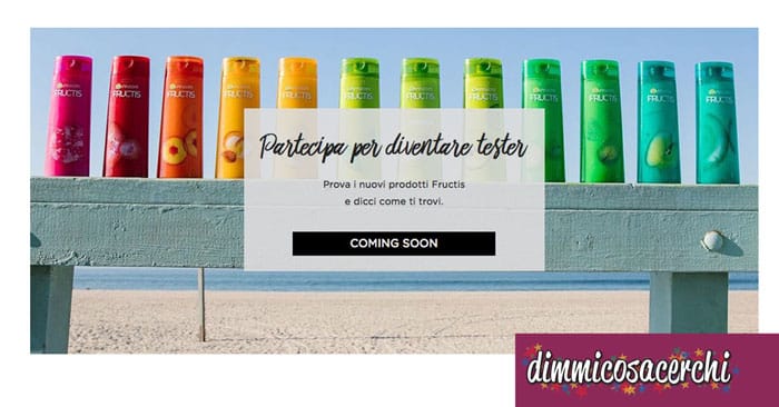 Diventa tester Fructis Pure Non-Stop