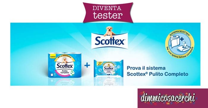 Testamus: prova la Carta igienica umidificata Scottex