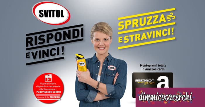 Vinci con Svitol: in palio buoni Amazon