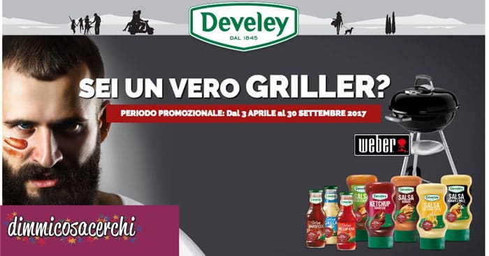 Concorso Develey: vinci 26 Barbecue Weber Compact Kettle