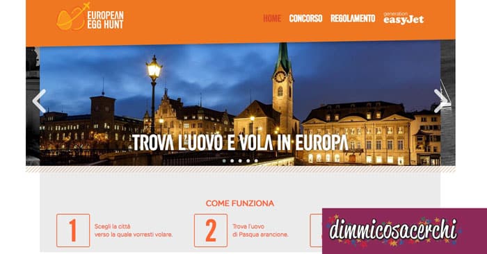 concorso easyjet pasqua