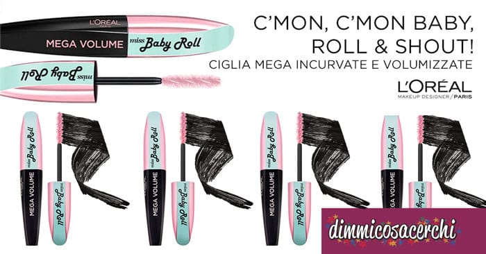 Mascara miss baby roll: diventa tester