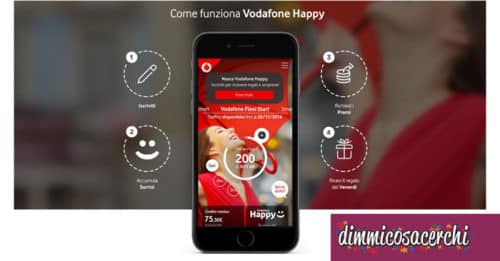 Vodafone Happy 2026 programma fedeltà premio compleanno e mensile