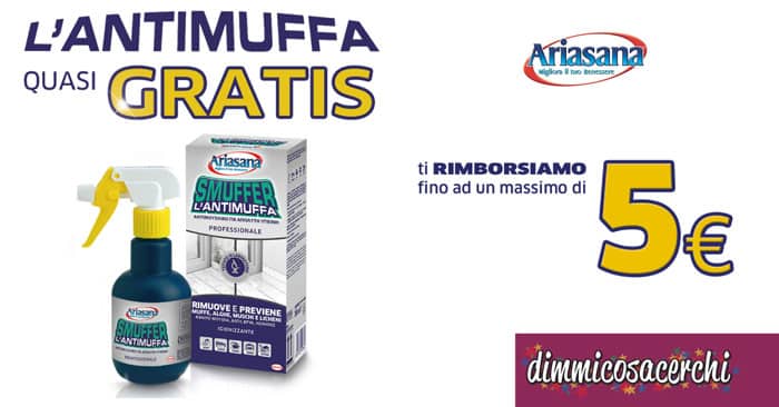 Antimuffa quasi gratis con Ariasana