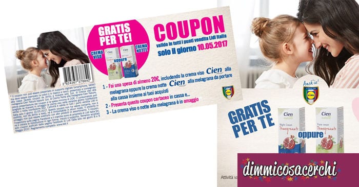 Buono sconto Lidl per la festa della mamma