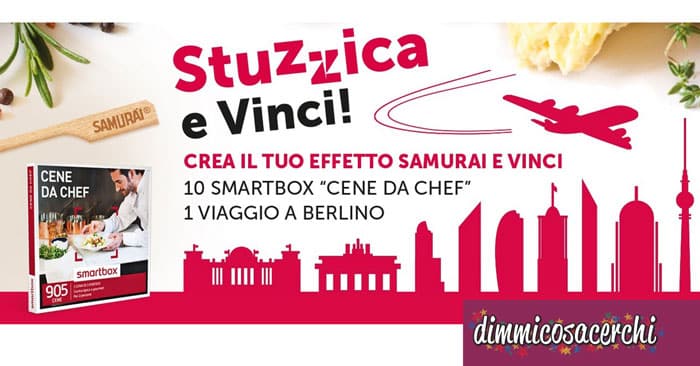 Concorso Samurai "Stuzzica e vinci"