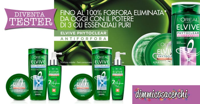 Diventa tester Elvive Phytoclear