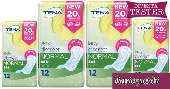 Diventa tester Tena Lady Discreet