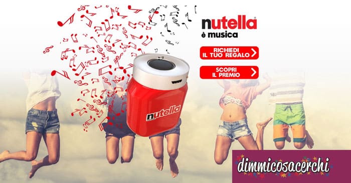 Nutella è musica: richiedi la cassa omaggio