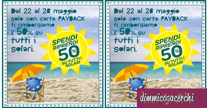 Spendi&Riprendi Carrefour sui podotti solari