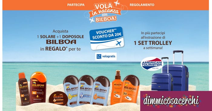 Vola in vacanza con Bilboa