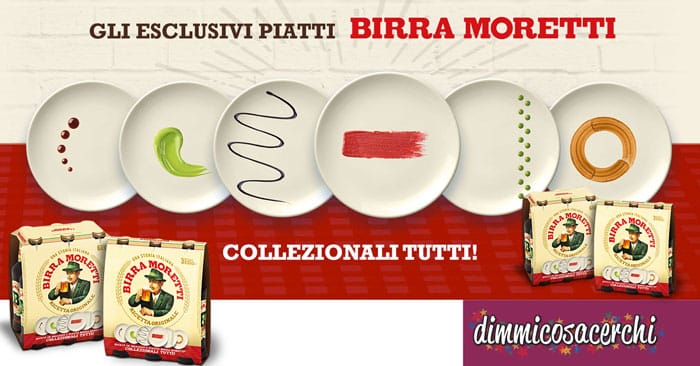 piatti birra moretti