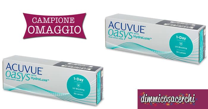 Campione omaggio Acuvue Oasys 1-Day