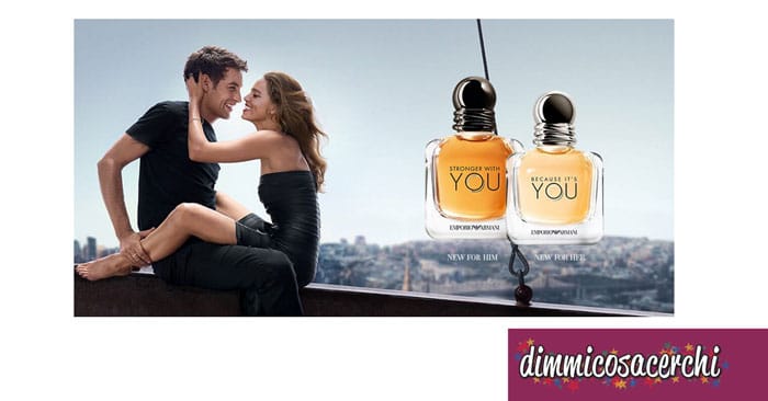 Campioni omaggio profumo Armani per donna e uomo