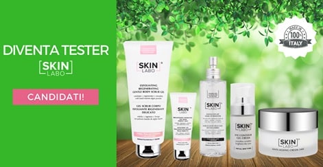 Candidati anche tu per diventare Tester SkinLabo!