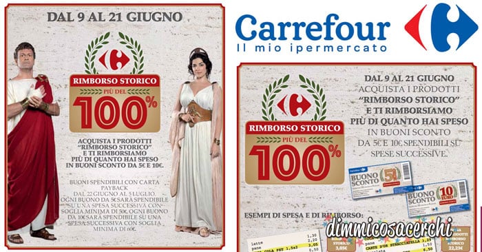 Carrefour "Rimborso Storico"