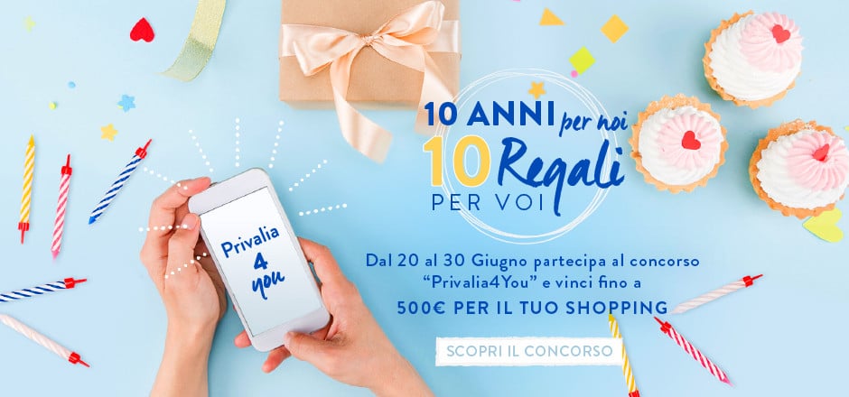 Concorso Privalia 4 You