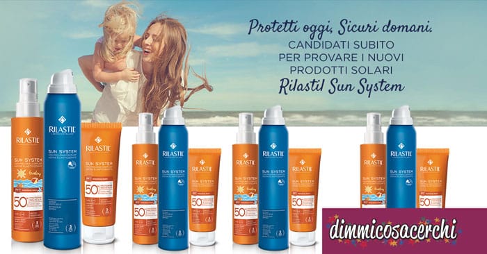 Diventa tester dei solari Rilastil