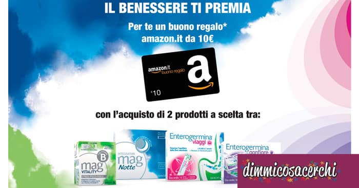 Il benessere ti premia con un buono Amazon