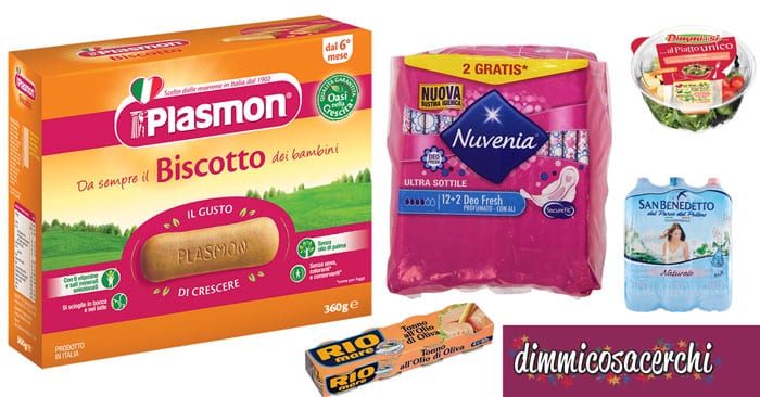 Klikkapromo: coupon Plasmon, Vitasnella, Riomare, Nuvenia e altri!