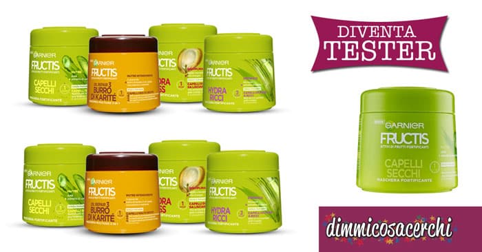Opinion Model: prova le maschere per capelli Garnier Fructis