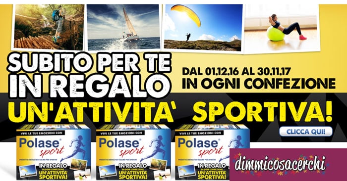 Polase sport ti regala un'attività sportiva