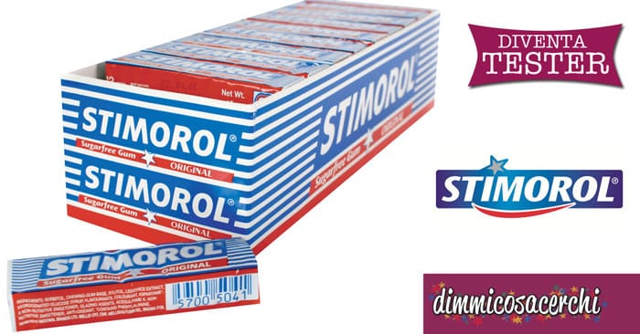 Prova gratis le gomme da masticare "Stimorol"