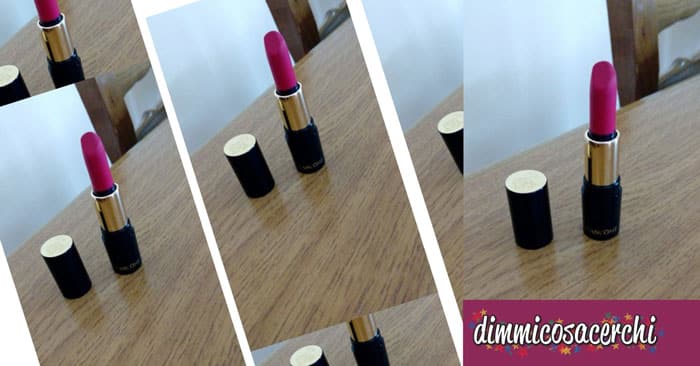 Rossetto Lancome con rivista Grazia