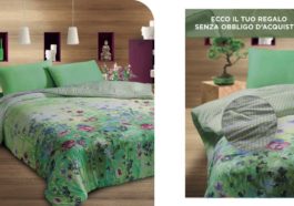 Visita premiata Bottega Verde: trapunta matrimoniale double face
