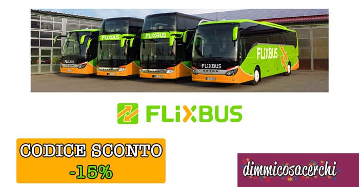 codice sconto flixbus