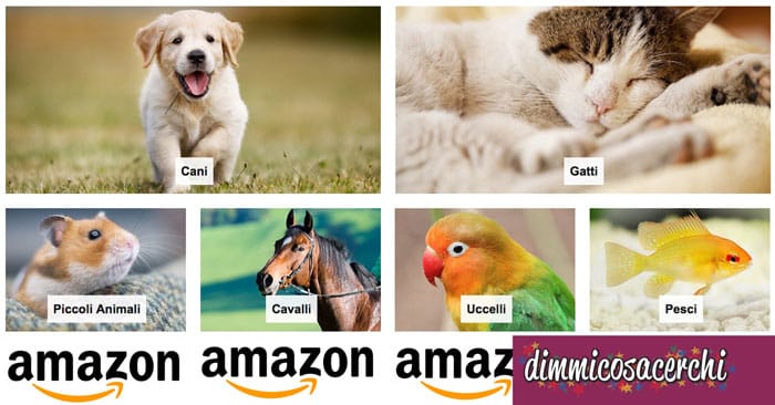 Prodotti per animali domestici su Amazon