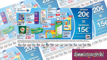 Spendi e Riprendi da Carrefour con i prodotti P&G