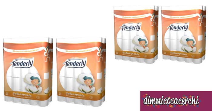 300 rotoli di carta igienica Tenderly Triple Soft sconto 32%