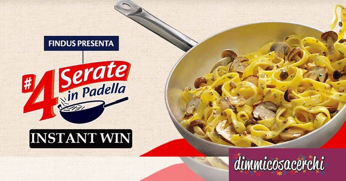 Partecipa al nuovo concorso "4 Serate in Padella" e vinci ogni giorno un abbonamento annuale a Spotify. Inoltre se carichi una foto o un video mentre sei ai fornelli partecipi al Contest Findus 4 Serate in Padella per vincere una serata in compagnia del tuo youtuber preferito. 4 Serate in Padella: come partecipare Partecipare al nuovo concorso instant win è semplice e gratuito: segui questo link e rispondi ad un breve questionario con domande a risposta multipla. Infine compila il form di registrazione inserendo i tuoi dati personali e scopri subito se hai vinto, grazie alla meccanica instant win, un abbonamento annuale a Spotify per ascoltare tutta la musica che preferisci! In palio un premio ogni giorno: ogni abbonamento annuale a Spotify ha un valore commerciale di 119,88€ ciascuno! "4 serate in padella" ti permette di tentare la fortuna ogni giorno fino al termine del concorso, previsto per il 04 settembre 2017. Assegnazione premi con giuria Ma non è ancora finita! Tutti gli utenti che si registreranno al concorso avranno la possibilità di partecipare all'assegnazione tramite giuria di un evento a Milano con trasporto, cena e pernottamento del valore di ben 2.000€! Cosa fare per provare a vincere questo premio? Dovrai scegliere uno dei 4 talent e caricare un tuo contenuto video o fotografico che rappresenti il consumo dei 4 salti in padella: segui la tua creatività e cerca di essere originale! Per maggiori informazioni ti invito a seguire questo link per leggere i dettagli nel regolamento completo del concorso.