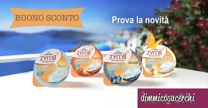 Buono sconto Zymil yogurt alla greca